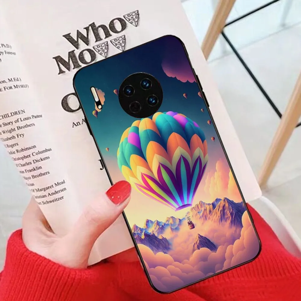 Hot Air Balloon Phone Case For Huawei Mate 10 20 30 40 50 lite pro Nova 3 3i 5 6 SE 7 pro 7SE