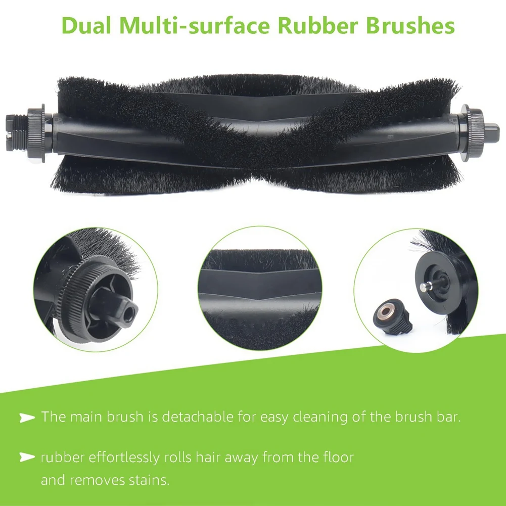 ชุดอะไหล่ทดแทนสําหรับเครื่องดูดฝุ่นหุ่นยนต์ Eufy L60 Series - 15 แพ็คพร้อมตัวกรอง แปรง และกระเป๋า