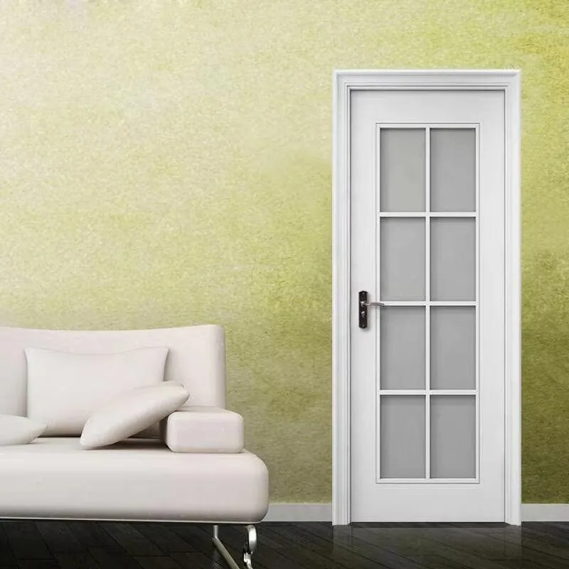 New Product Pvc Toilet Door Pvc Bathroom Door Price