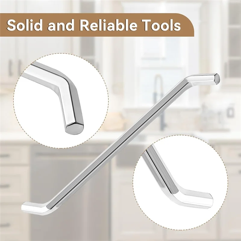 

AT29-Garbage Disposer Unjamming Wrench,Durable Garbage Disposal Wrench,Kitchen Unclogger Wrench Tool For Jams Clutter Removal Du
