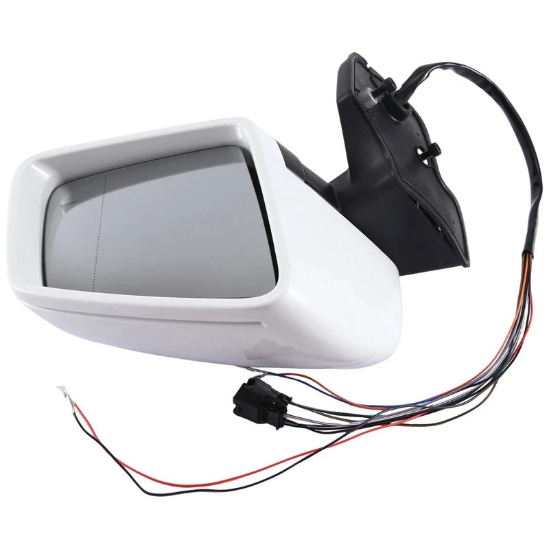 Right Rear View Mirror Side Door Mirror White For Mercedes Benz W463 G Class G500 G550 G55 G63 G65 1992-2017 Replacement Parts