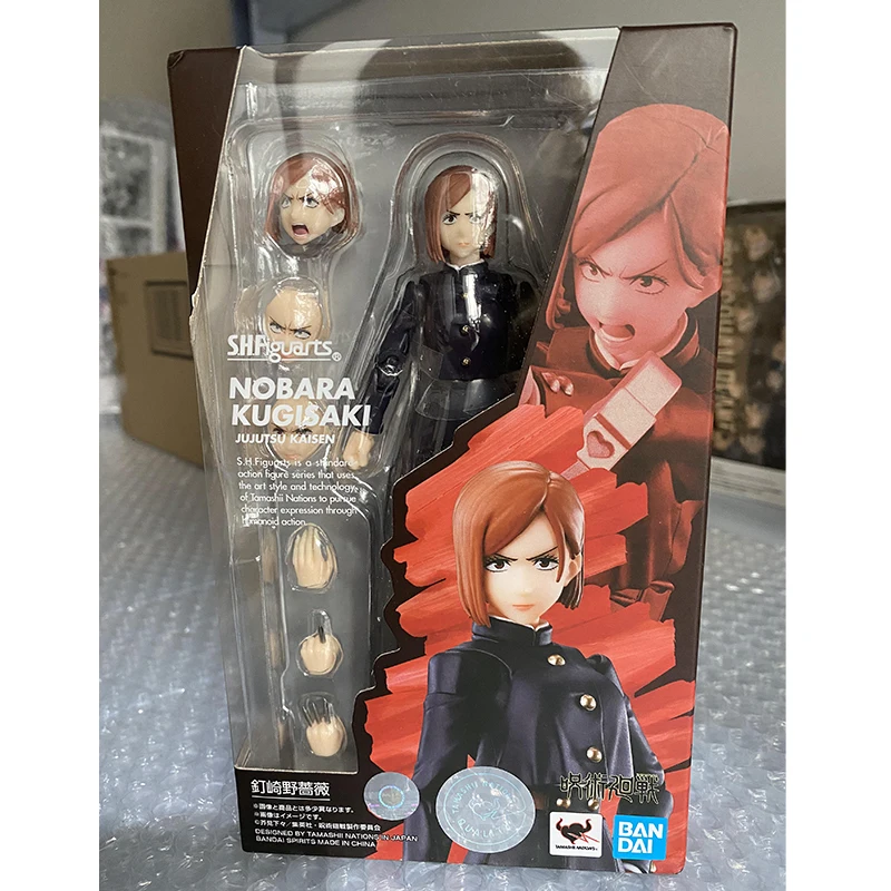 バンダイjujutsu kaactionのフィギュア。s.h置物,shf yuji-収集可能な