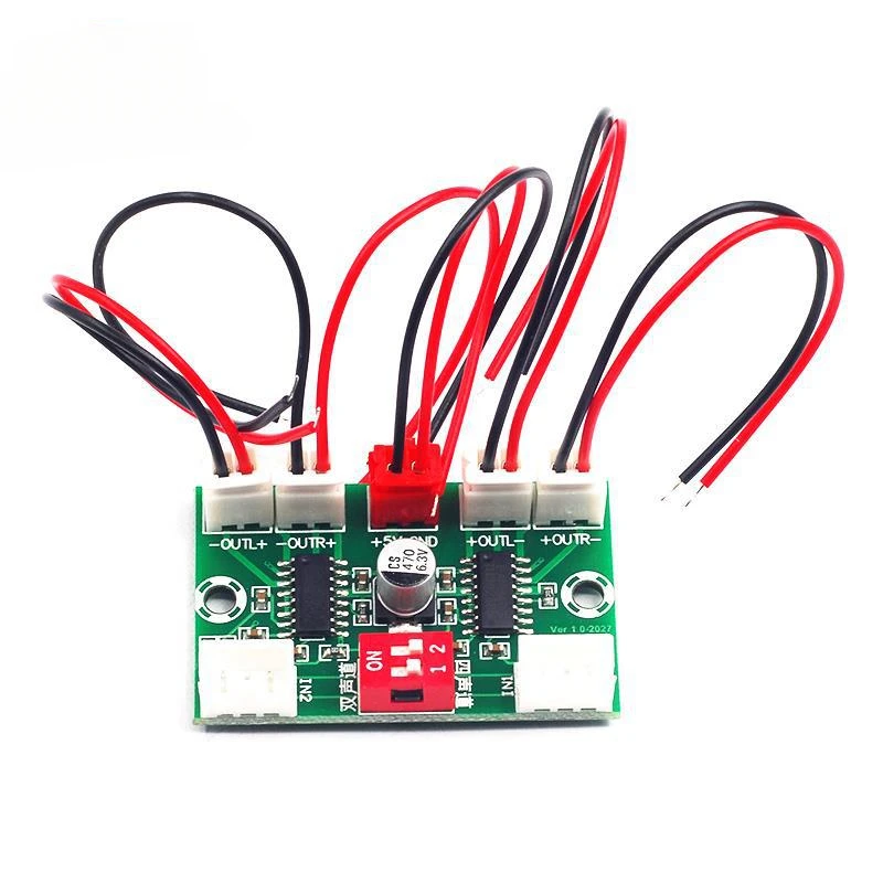 4-Channel Digital Amplifier Board 5V USB 4x3W Mini Audio Amp XH-A156