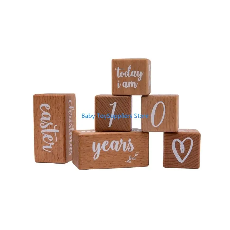 أقلام تحديد معالم خشبية متعددة الوظائف R1WF لتوثيق عمر حديثي الولادة وإنشاء تذكار للصور الفوتوغرافية