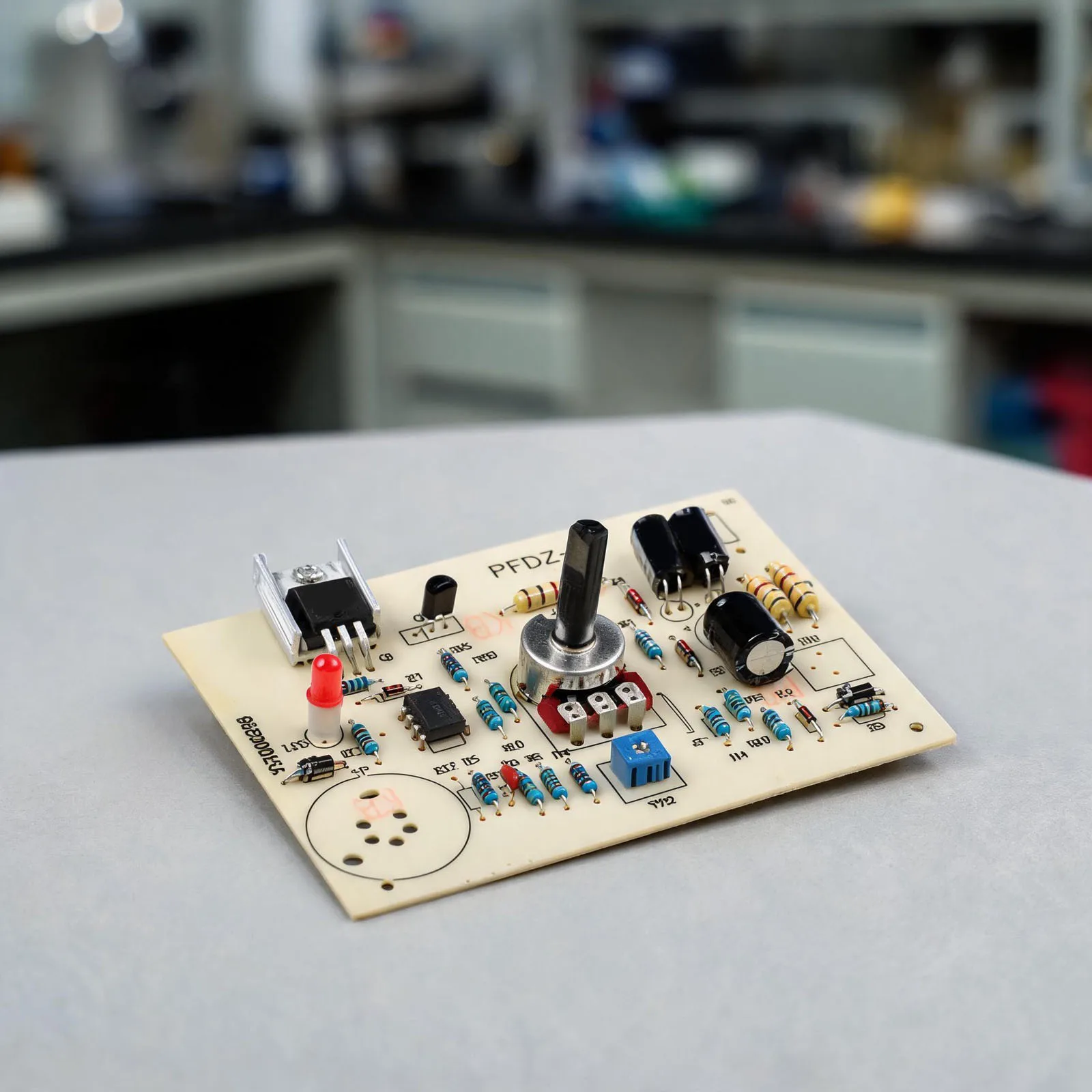 A1321 Replacement PCB Module for 936 Soldering Iron Stations Featuring Temperature Sensing and Control Logic Circuitry