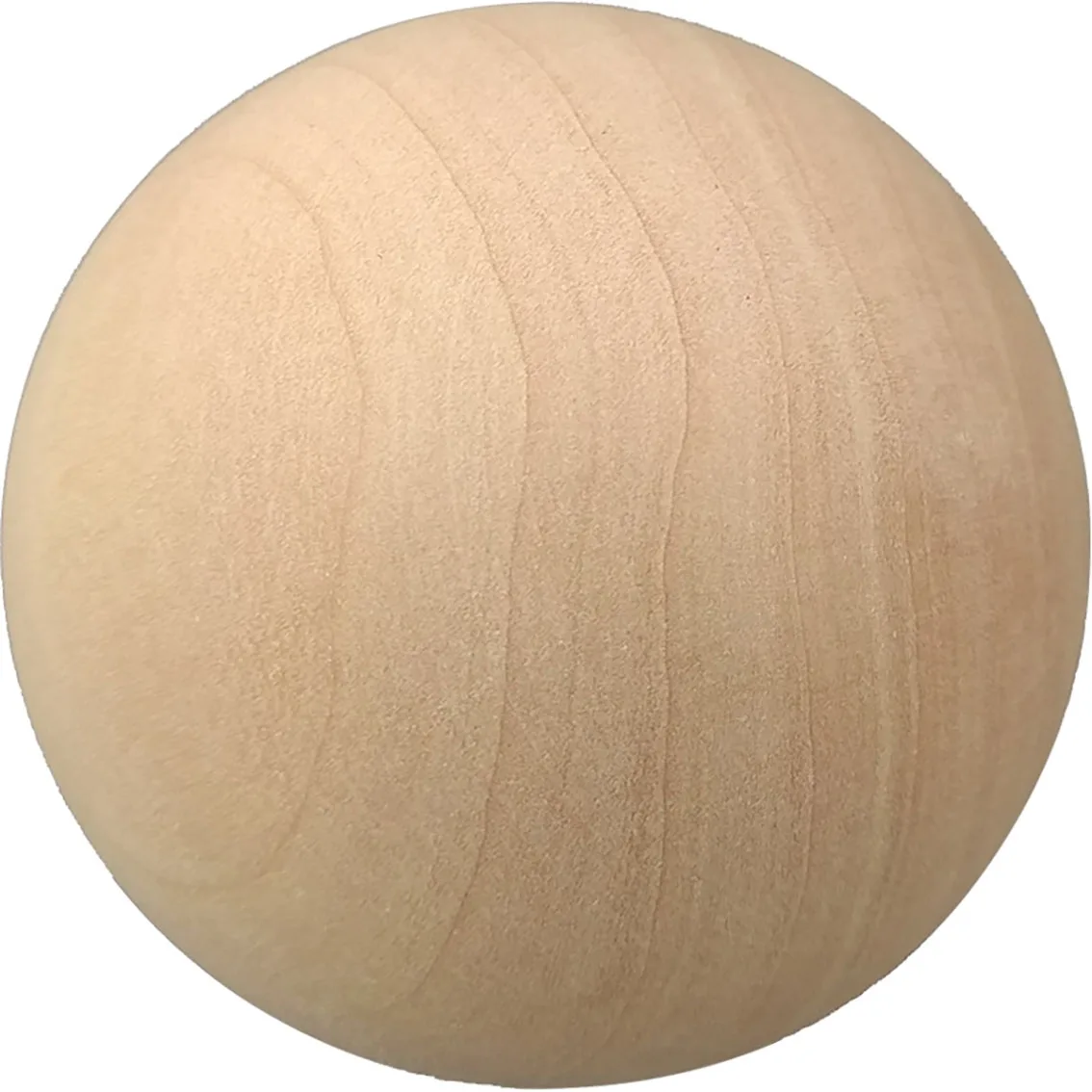 Dia 6/8/10/12/15/20/25/30/35-90mm Solid Natural Color Ball No Hole Round Wooden Beads Manual DIY Ball Jewelry Carving Beads