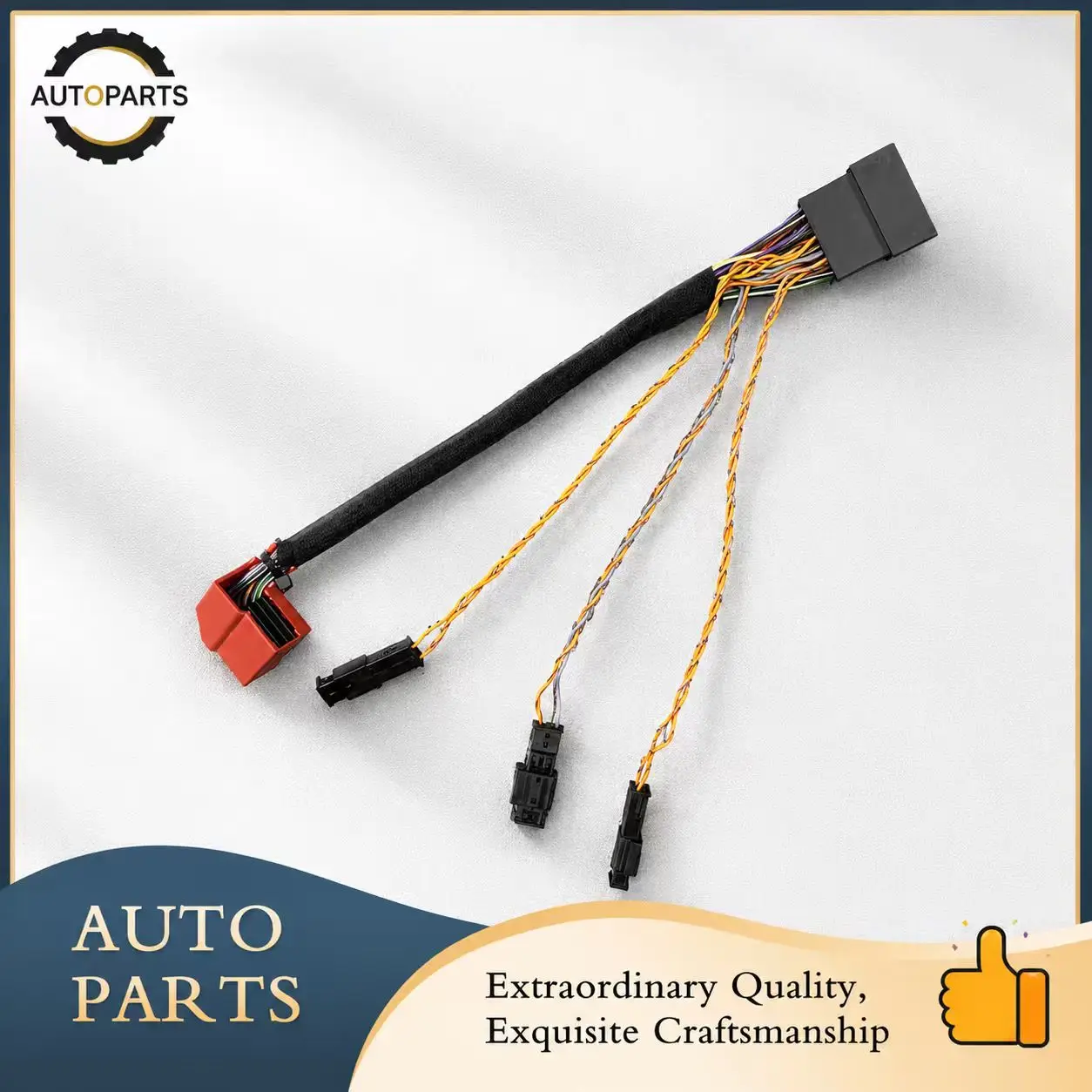 For VW Golf 7 MK7 Tiguan MK2 Touran MQB Canbus Gateway Extension Adapter Plug & Play Wiring Harness Auto Parts