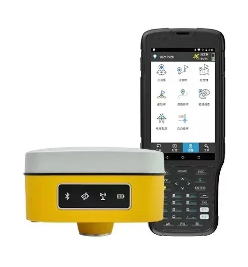 

RTK Rover Kit 32GB GPS GNSS Receptor Tilt Measurement Receiver With PDA Software Pole
