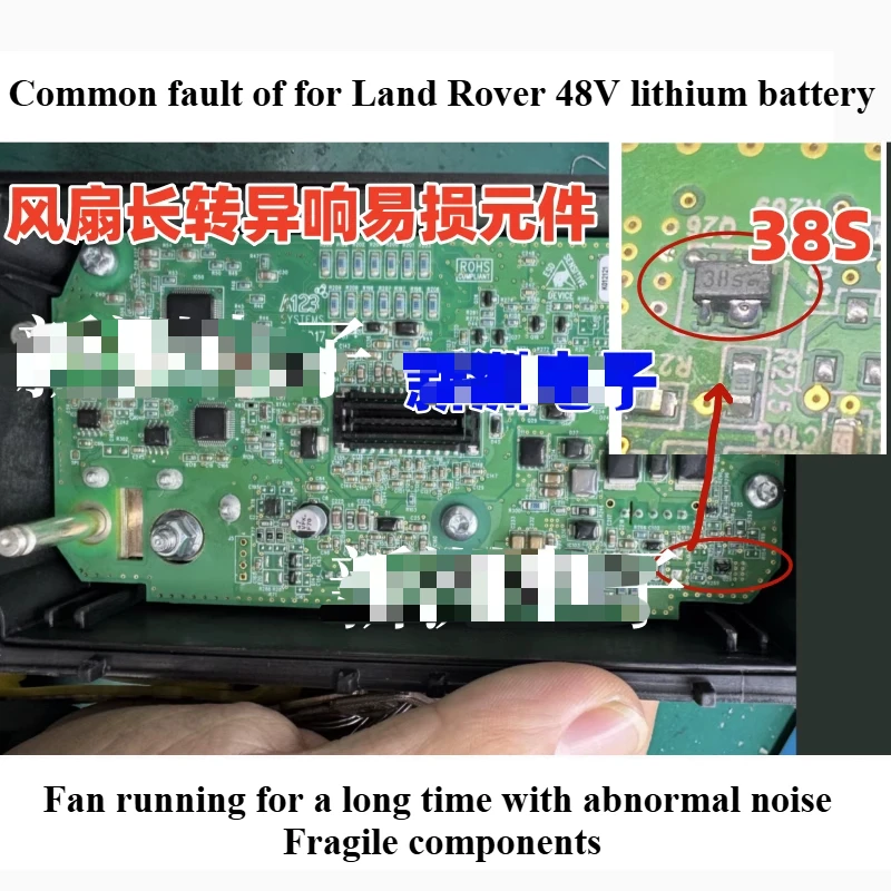 SPC560D40L1 per Land Rover Serie completa 48V Batteria Modulo di controllo DCDC ibrido delicato Chip vulnerabile