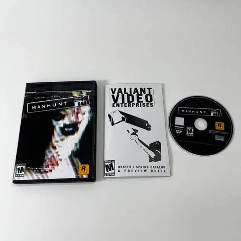 Manhunt Series NTSC U/C Version Copy Disc Retro Video Game Work For PS Modified Machine With Direct Reading Function