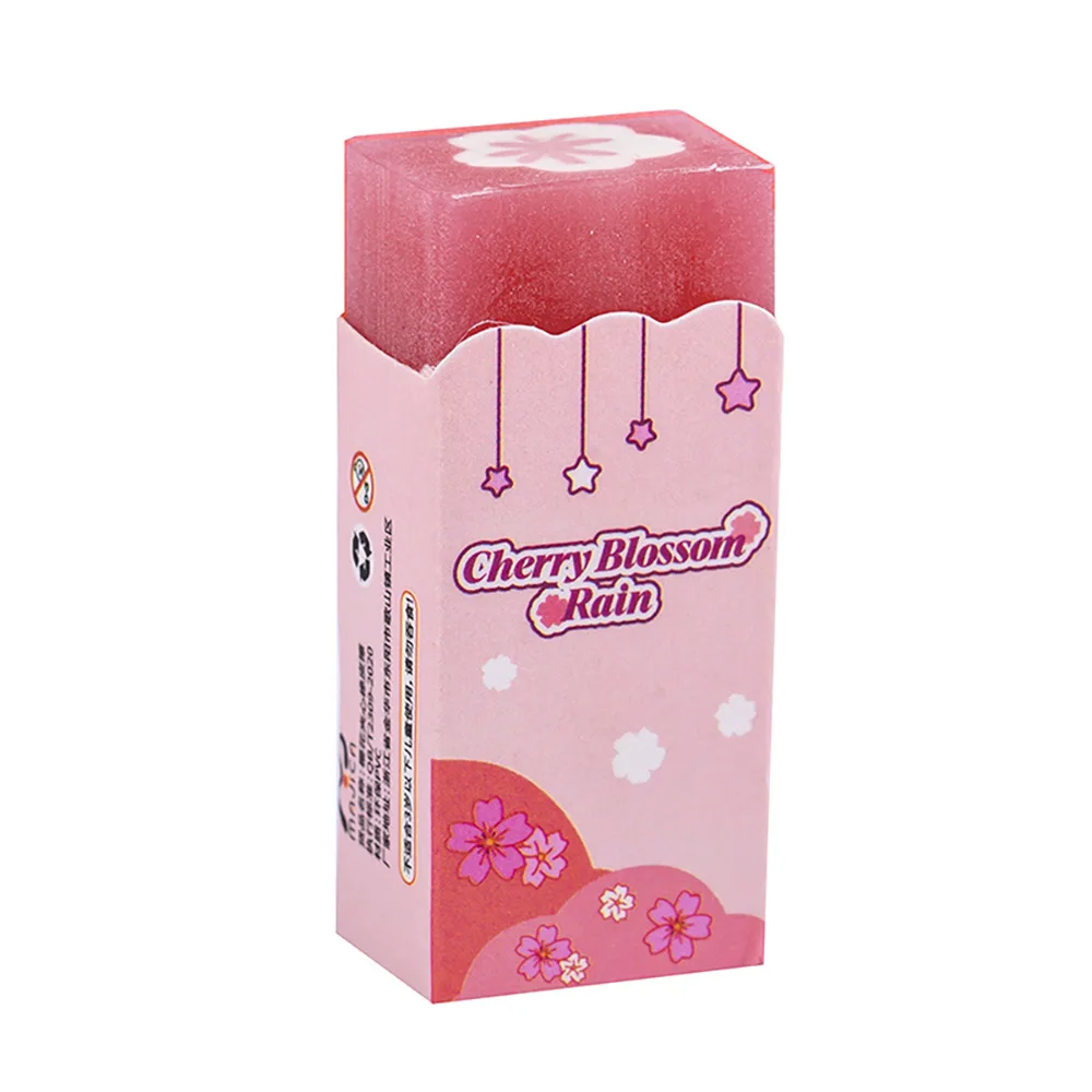 الإبداعية زهر الكرز ساندويتش ممحاة الأطفال لطيف عالية القيمة أقل الفتات ممحاة طلاب المدارس الابتدائية يمكنها شريحة ممحاة