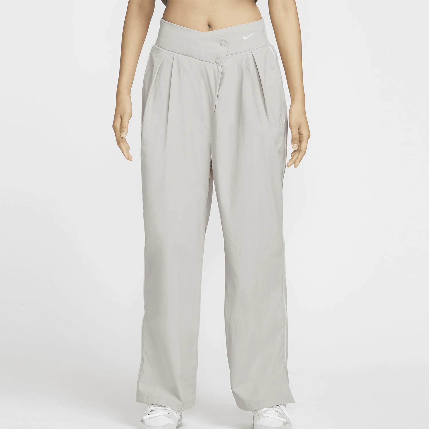 Nike genuine new women's asymmetrical waist workwear sports pants FV7542-014