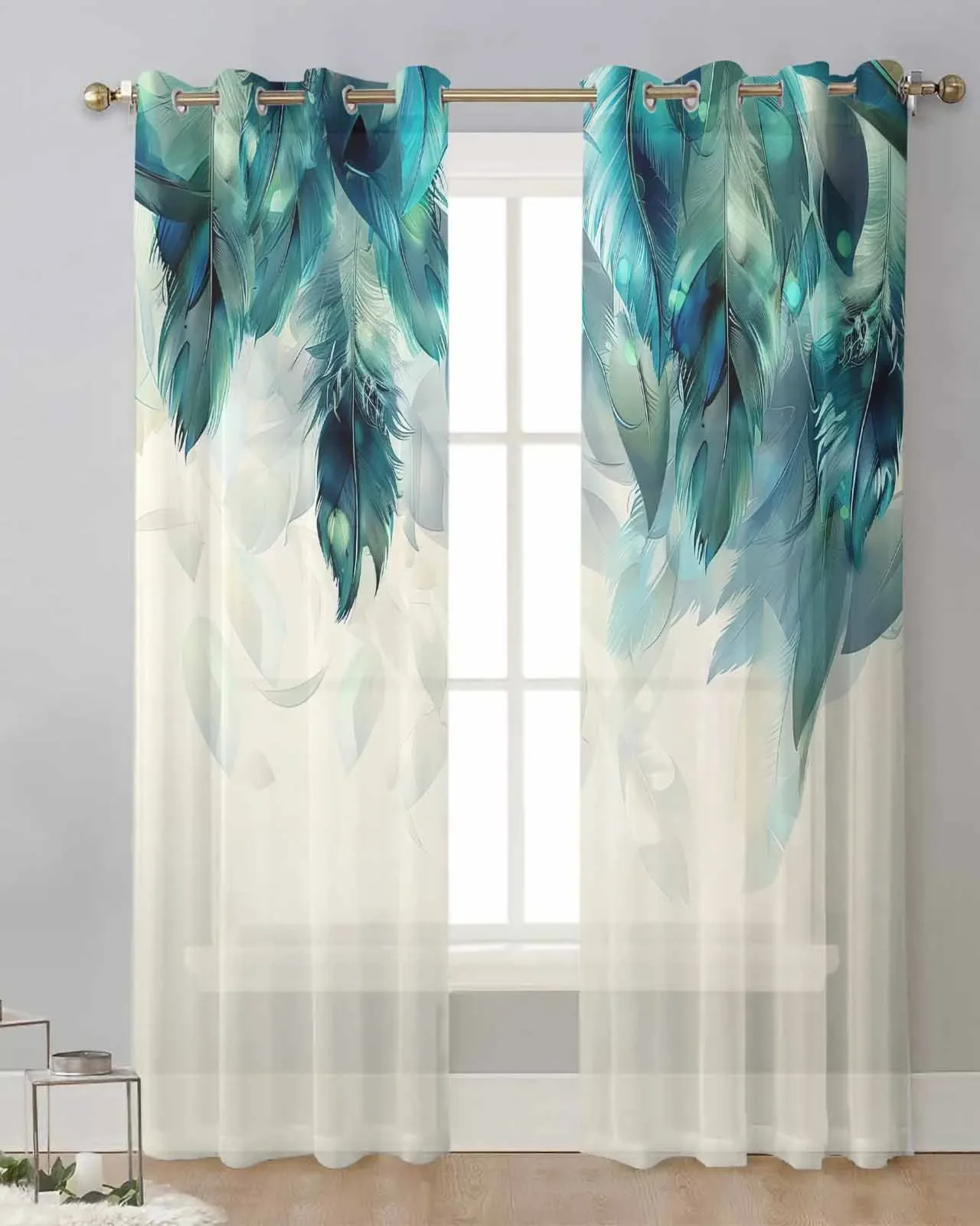 

Modern Living Room Window Bedroom Home Interior Curtains for Kitchen Feather Elegant Room Curtains Bathroom Curtain Bedrooms