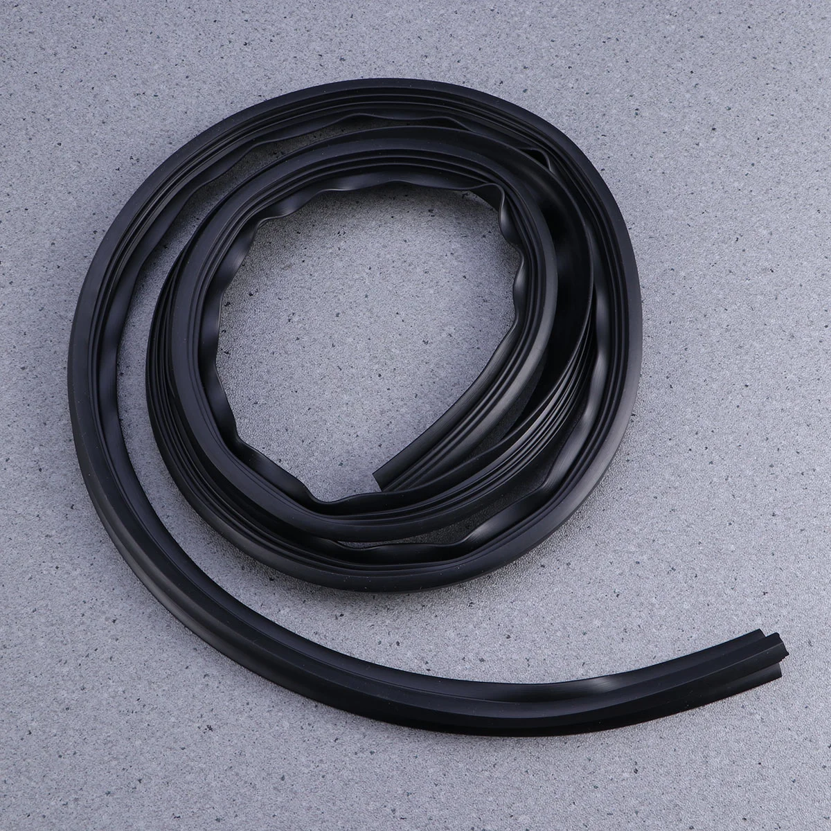 16 Meters Auto Windshield Trim Seal Strip Line DIY Decoration Flexible Gap Filler with Tool (Black)