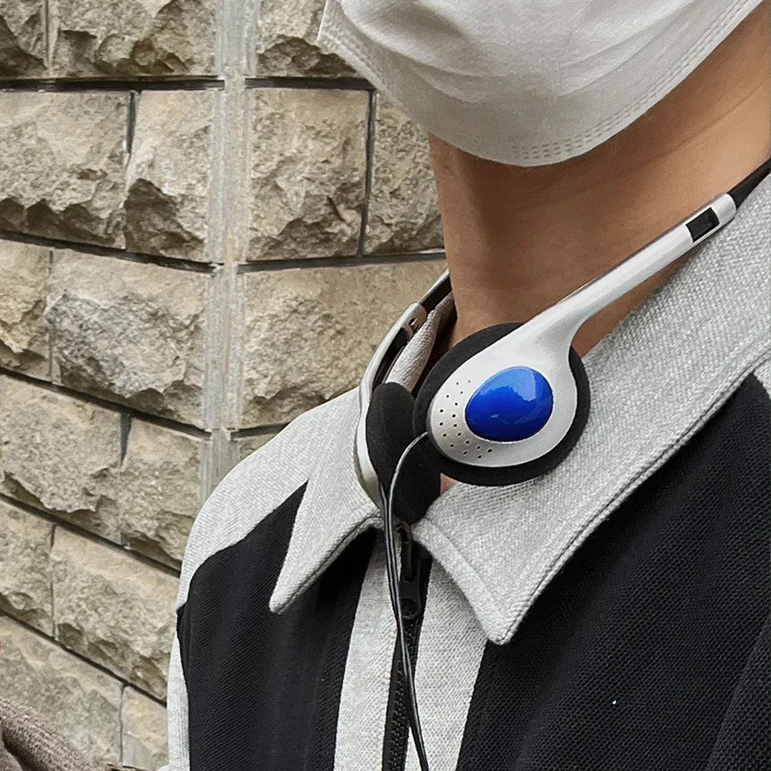 성격 레트로 클래식 음악 헤드폰 패션 게임 헤드셋 휴대용 스포츠 유선 이어폰 사진 사진 소품