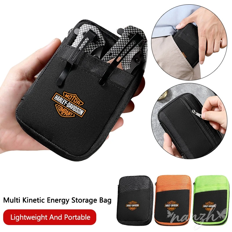 Multi-functional Outdoor Armor Bag Sports Loose Change Card Bag Portable Toolkit For Harley Davidson Riding Protective Gear