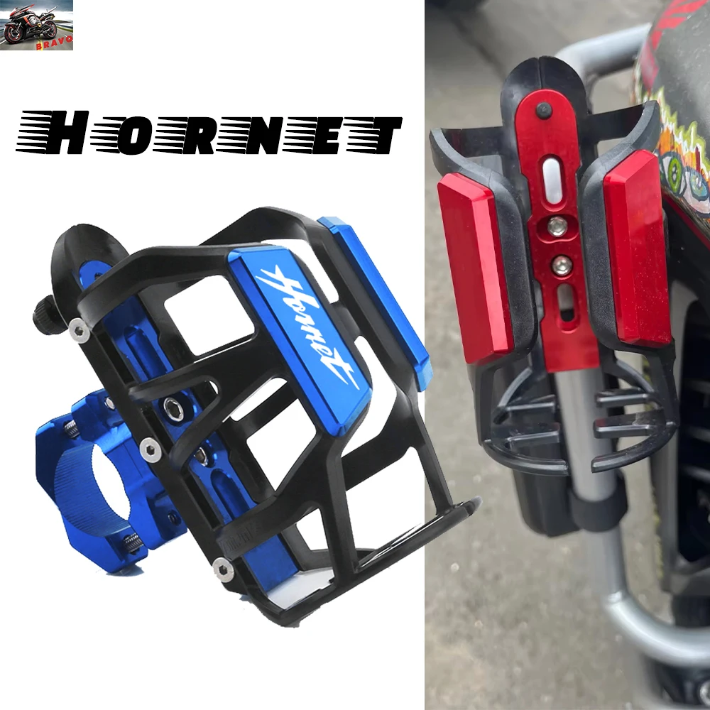 New For HONDA Hornet CB600F CB600 CB599 Beverage Water Bottle Drink Cup Holder CNC Motorcycle Accessories