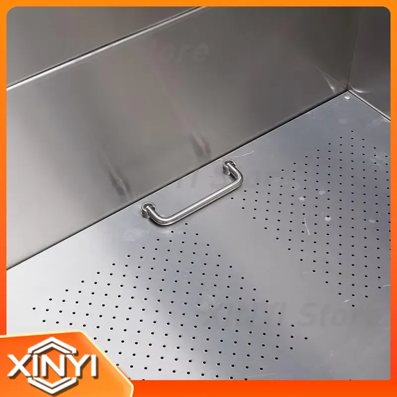 50 Inch Electric Pet Dog Grooming Tub With High Pressure Sprayer Stainless Steel Electric Lift Height Dog Wash Bath Tub