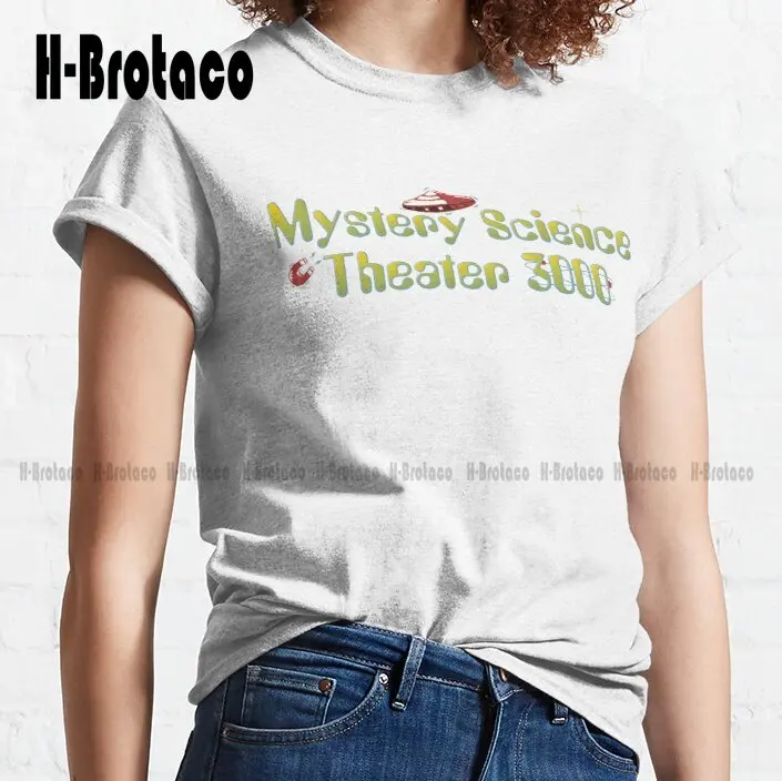 Mystery Science Theater 3000 Mst3K Logo Classic T-Shirt High Quality Cute Elegant Lovely Kawaii Cartoon Sweet Cotton Tee Shirts