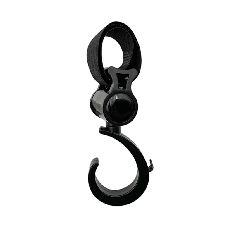 

JU64 1Pc/2Pcs 360 Degree Rotating Baby Strollers Hook Multifunctional Hanger for Easy Convenience Use Enhancing Durability
