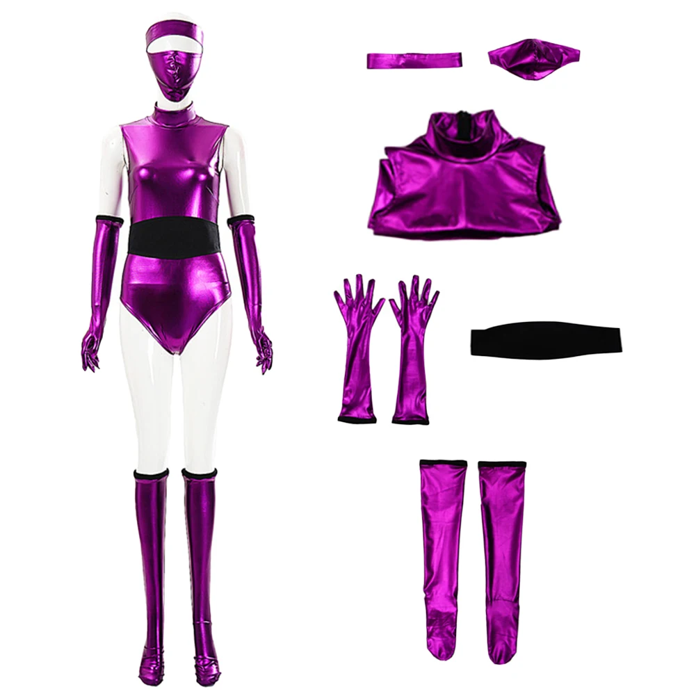 

Game Mortal Kombat Cosplay Mileena Jumpsuit Cloth Women Halloween Costume Carnival Outfit Suits Party Disguise Roleplay Female