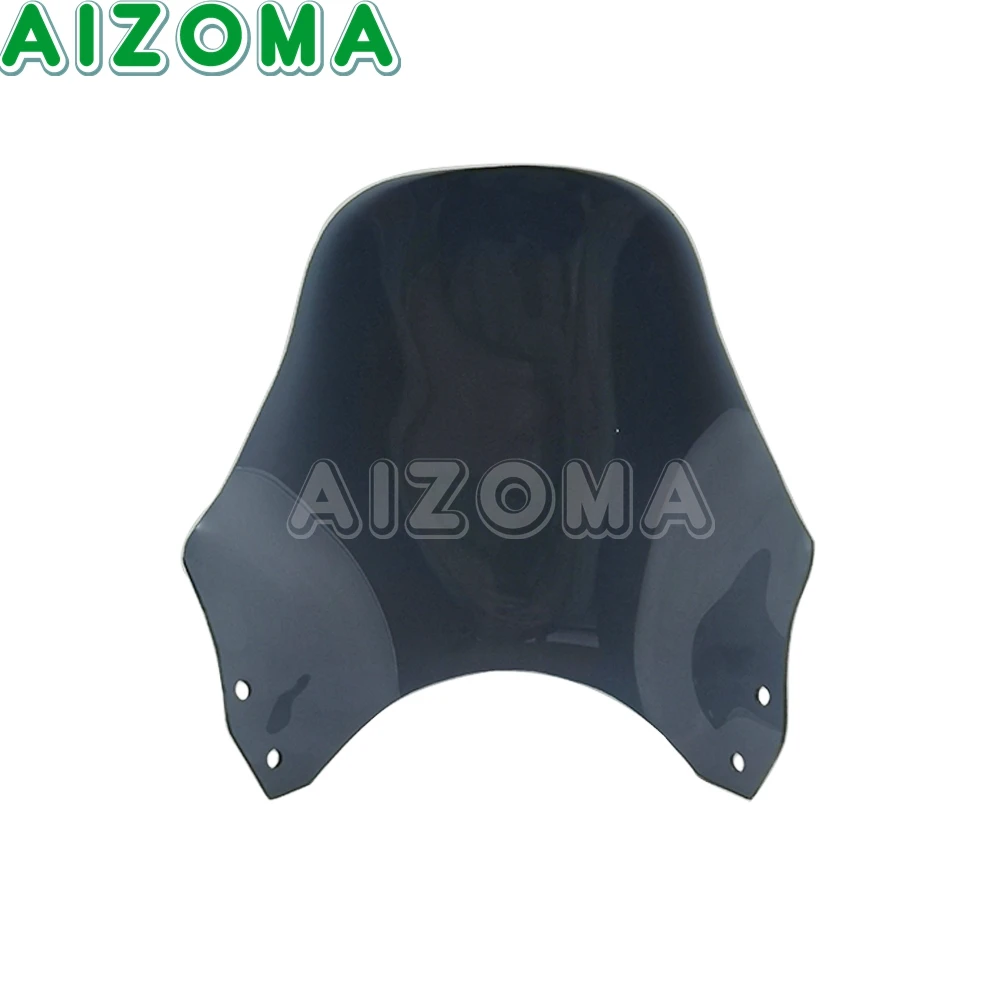 Motorcycle Round Headlight Fairing Windshield Windscreen For Honda CB400 SF CB600 250 750 900 1000 Smoke Kawasaki Yamaha Suzuki