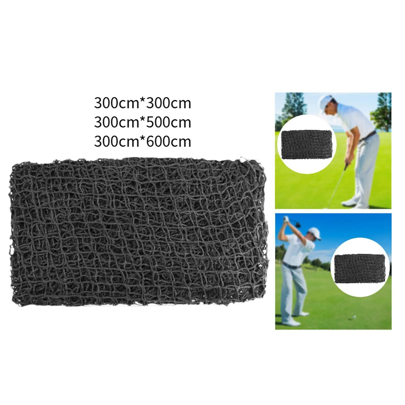 Golf Net Accessories Portable Equipment Golf Ball Hitting Netting Sport Training Mesh Barrier Netting for Outdoor Court Backyard