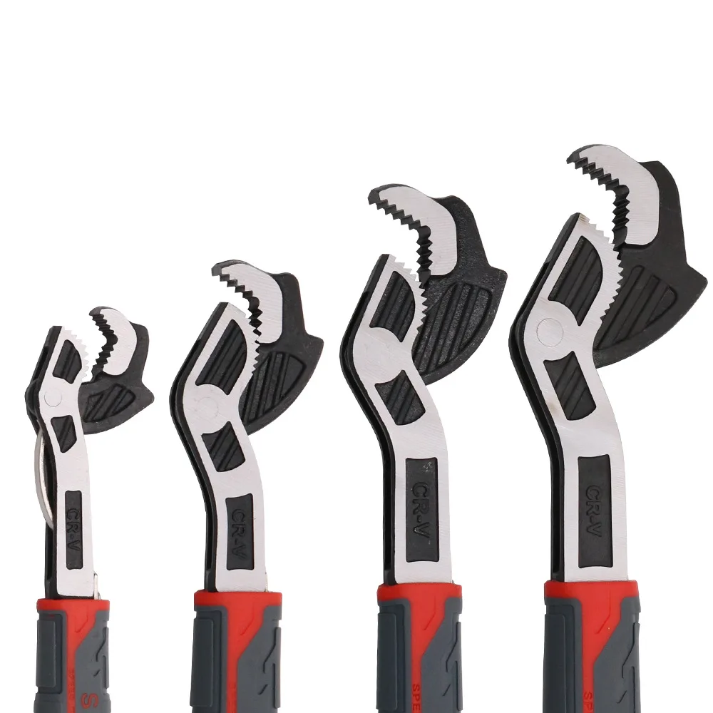 

Multi-functional fast self-locking wrench large opening adaptive universal industrial spanner wrench express pipe wrench plier