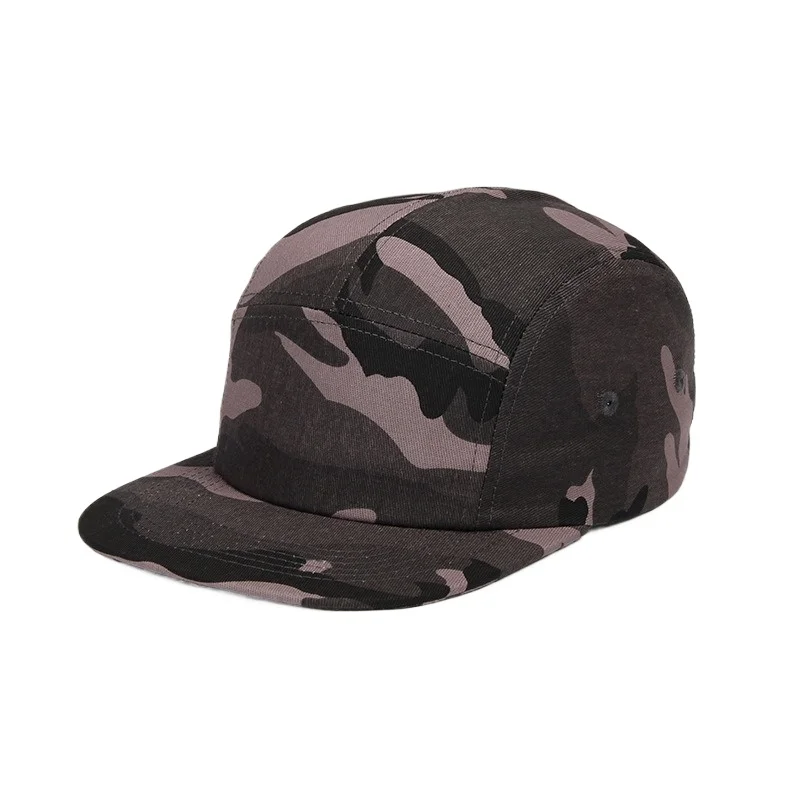 Fedoryn Custom Embroidery Flying Cap Cotton 5-panel Camping Hat Flat Brim Baseball Cap Design Print Skateboard Cap Wholesale
