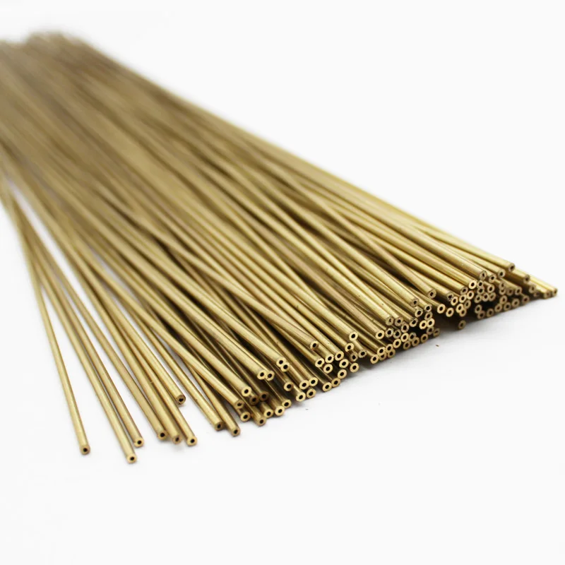 1Pcs Length 500mm H62 Brass Tube Pipe Capillary Tube OD 3mm 3.5mm 4mm 4.5mm 5mm Different Wall Thicknesses Available