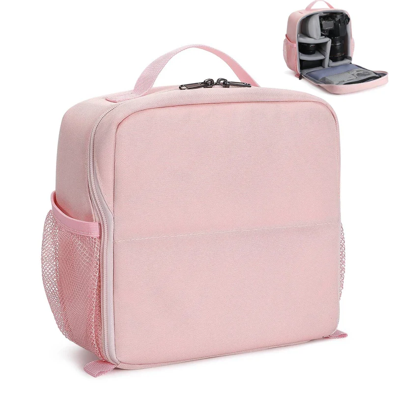 

Camera Bag Large Capacity Thickened Padding Adjustable Strap Handle Zipper Camera Case for CP910 1200 1300 DSLR new