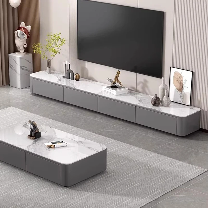 Soportes de Tv modernos móviles, cajones de exhibición de lujo para sala de estar, almacenamiento de diseño, organizador de mesa de Tv, Archivadores, muebles de moda