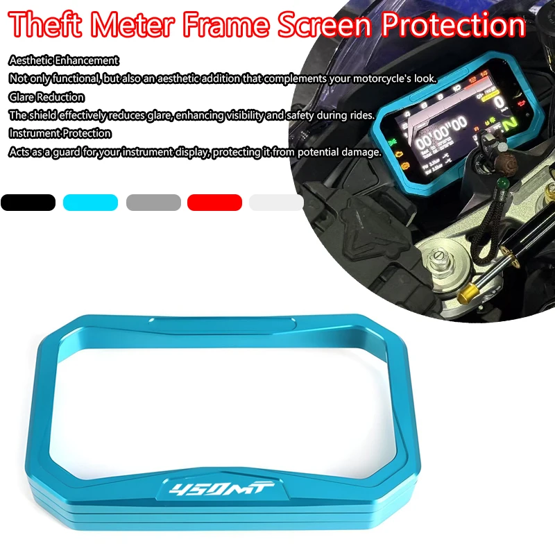 

Для CFMOTO CF MOTO 450MT 450NK 450SR 450SS 450SRS TFT противоугонная защита экрана прибор дисплей защита метр рамка крышка