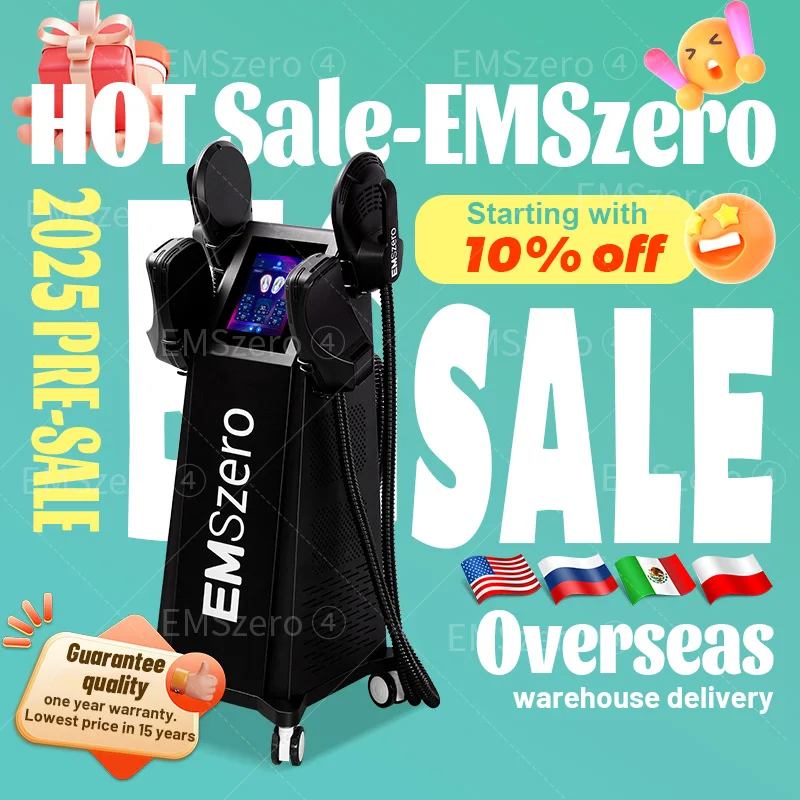 EMSZERO 6500W Slimming Machine  Nova Body Sculpting EMS Pelvic Muscle Stimulator Salon EMSZERO