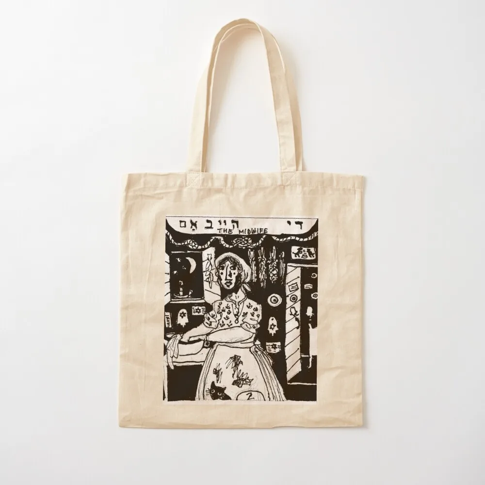 

The Shtetl Midwife Tote Bag woman shopping bag Canvas stote bag Canvas Tote