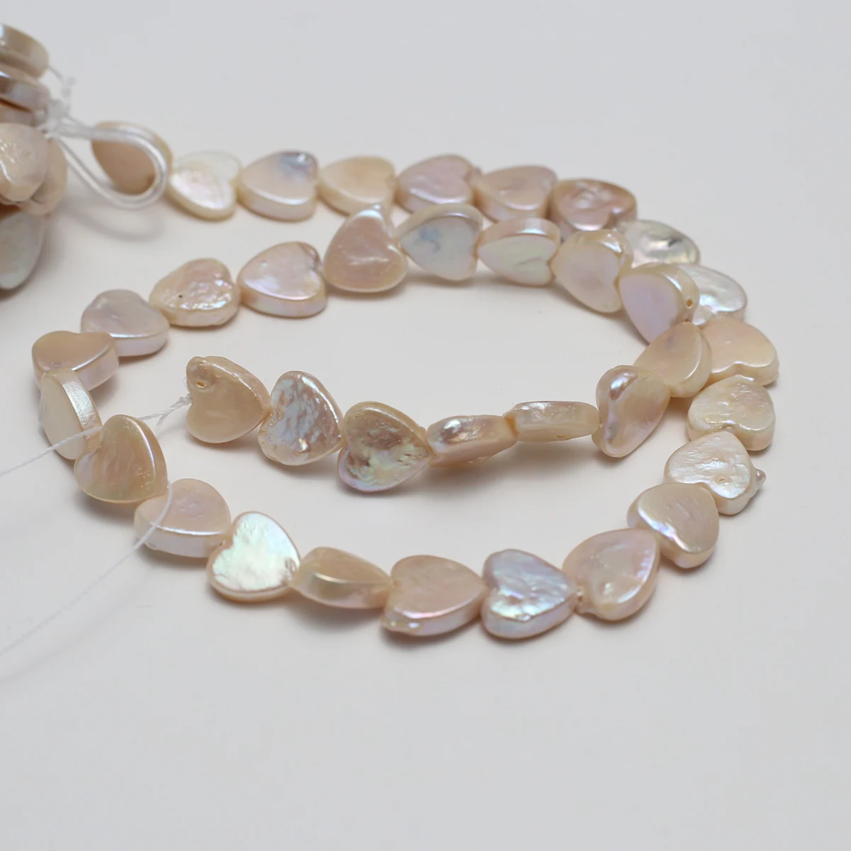 12x12mm Baroque Natural Freshwater Pearl Heart Shaped Beads Charms for DIY Women Men Necklace Jewelry Making Accessories