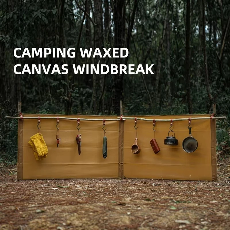 

Повседневный ветрозащитный инструмент для кемпинга на открытом воздухе, ветрозащитная ткань Bushcraft для отдыха на открытом воздухе