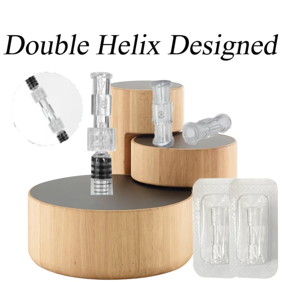 Double Helix Medical Sterile Luer Lock Adapter  Transparent Plastic Syringe Connector