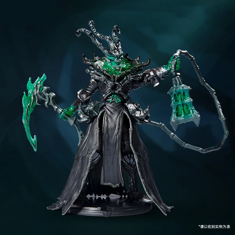 20cm Official League of Legend Thresh Action Figure The Chain Warden Movable Sculpture Game Doll Anime Toys Ornament Model