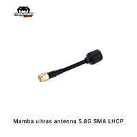 Diatone MAMBA ULTRAS 5.8G Antenna SMA/LHCP/Black/Length 65mm