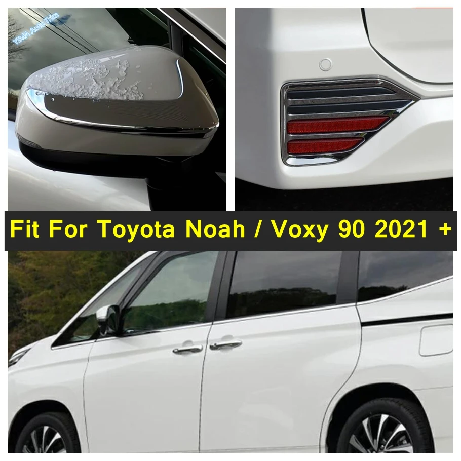 

Car Side Door Handle Rear Bumper Fog Lights Lamp Rearview Mirror Accessories Cover Trim For Toyota Noah / Voxy 90 2021 2020 2023