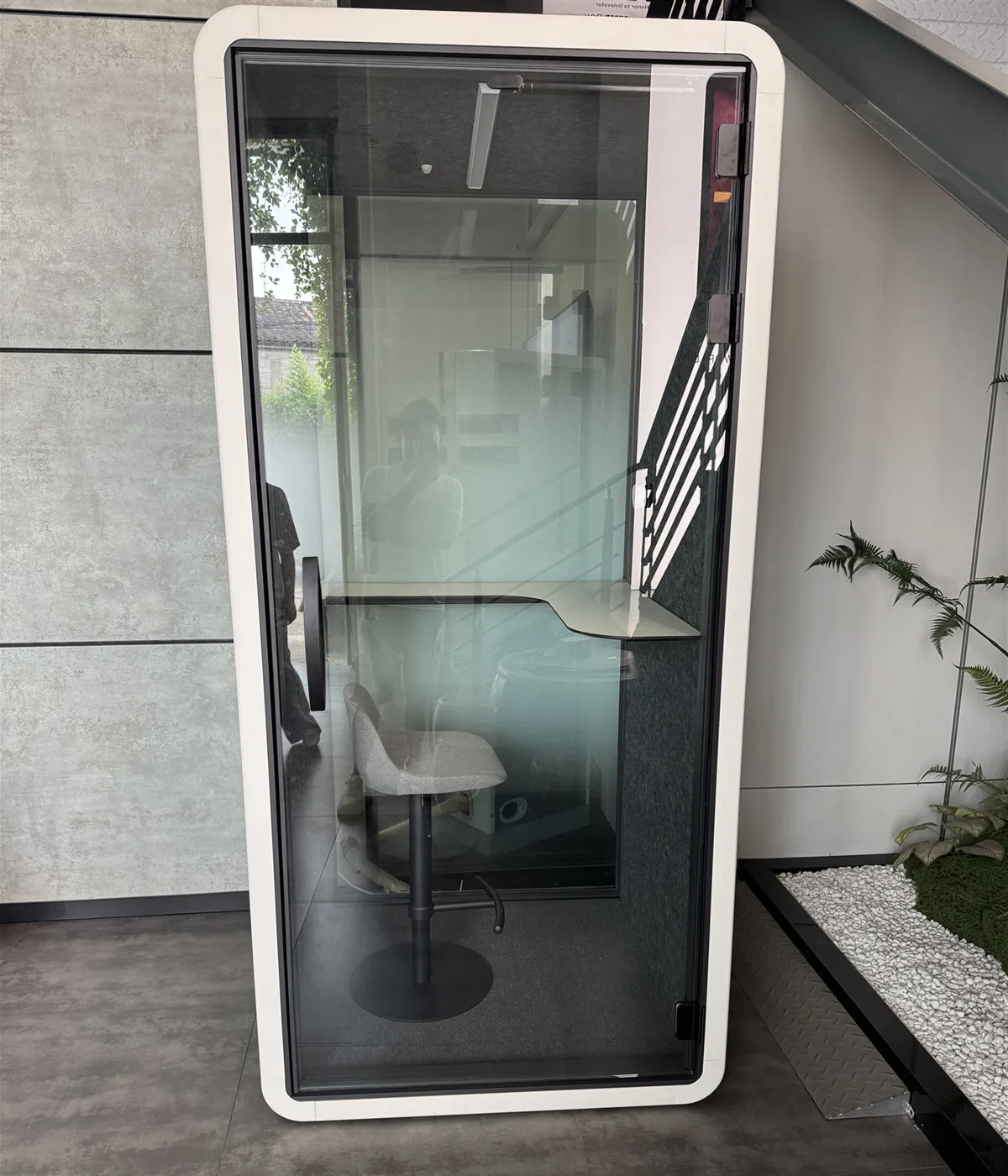 Easy Assembly Office Home School Shopping Mall Phone Booths Hidden Frame Acoustic Pod Soundproof Single Person S Office Pod