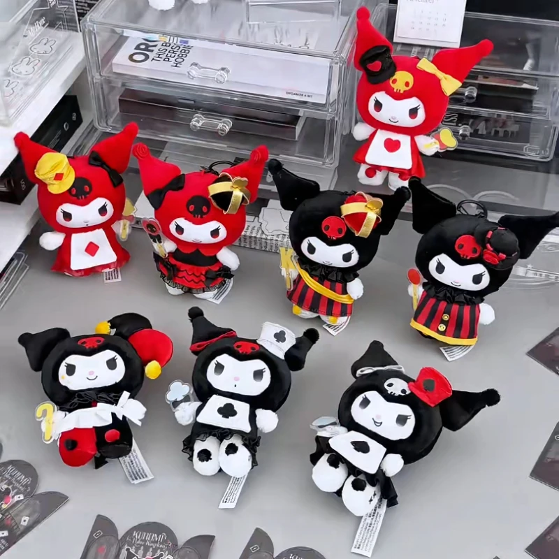 toptoy-kuromi-poker-kingdom-series-blind-box-kawaii-kuromi-anime-figure-doll-toys-vinyl-plush-mystery-box-pendant-keychains-gift