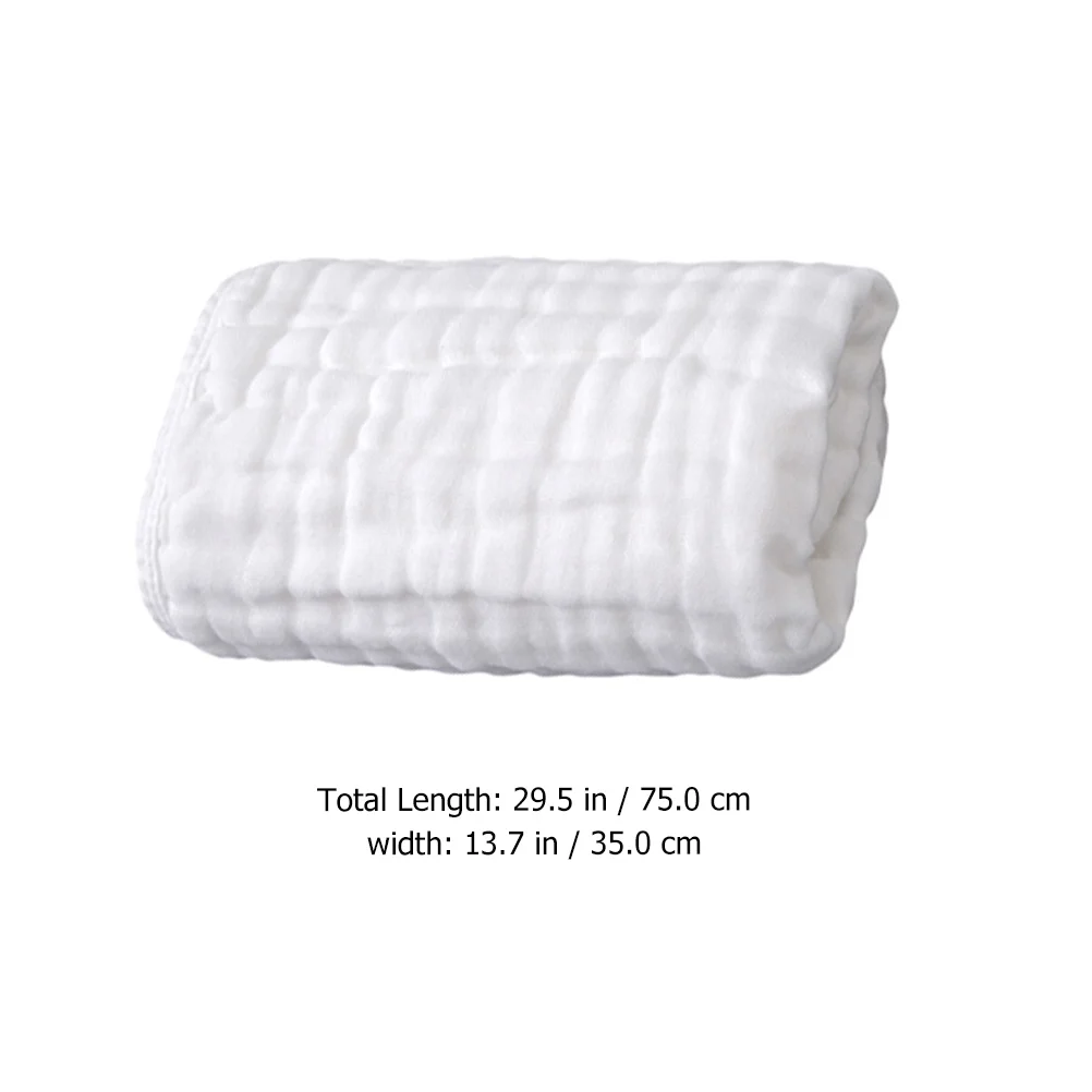 

2Pcs Skinfriendly Baby Bath Towel Excellent Waterabsorption Breathable Nofluorescentagent Perfect Gift Swaddle Blankets