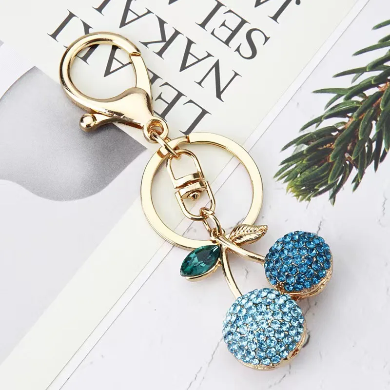 unpioncl Fruit Cherry Key Chain