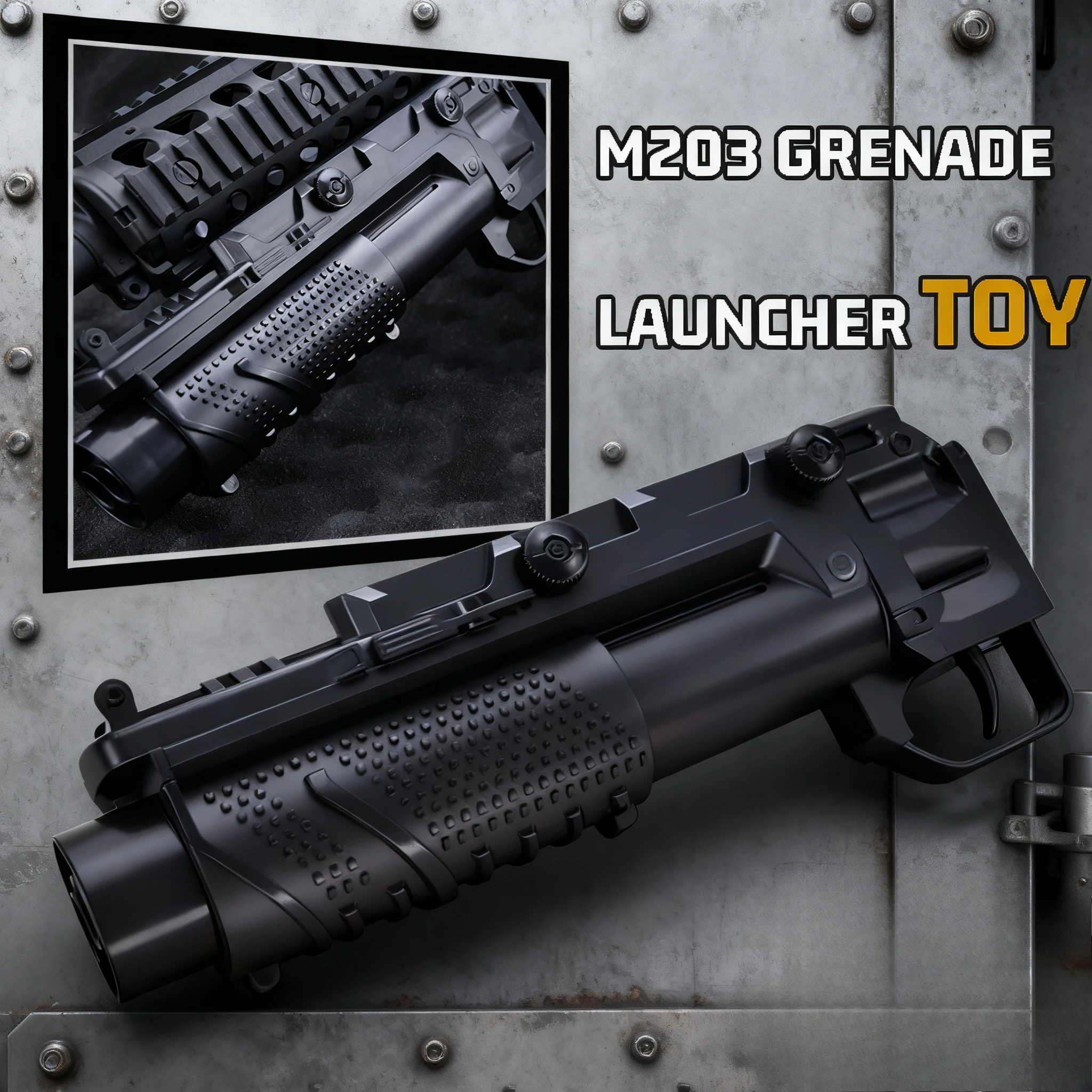 

Корпус для пусковой установки граната с ракушками 20 мм для гелевого бластера M4 M416, пусковая установка для мягких пулей, аксессуары для игр для выживания на открытом воздухе CS