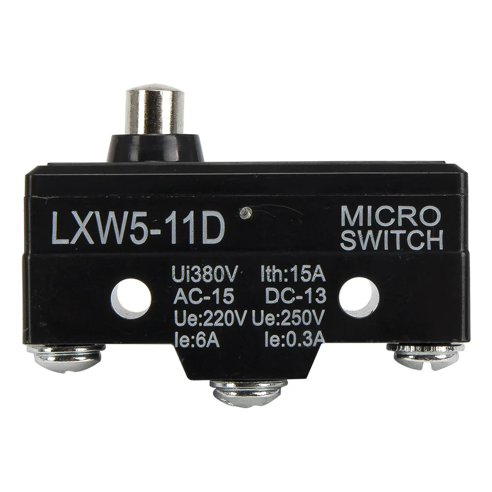 10pcs/lot LXW5-11D1 short spring plunger micro switch LXW5 series reset limit switch momentary travel switch