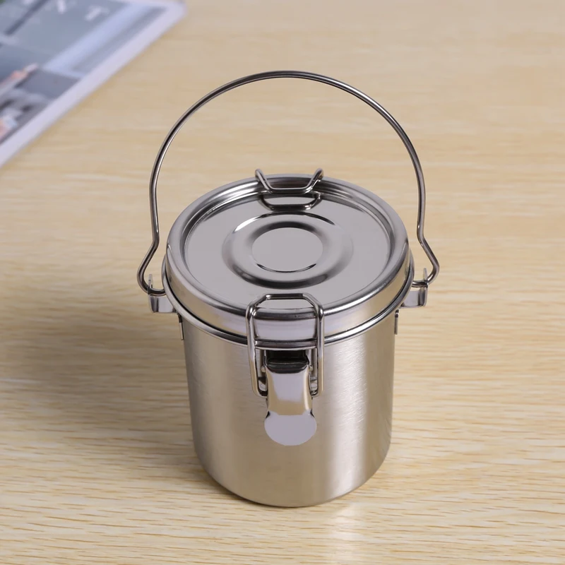 دلو غسيل فرشاة الطلاء المحمول ، وعاء القلم الفولاذ المقاوم للصدأ ، غسالة فرشاة الطلاء بالزيت بالألوان المائية ، اللوازم الفنية ، عبتان