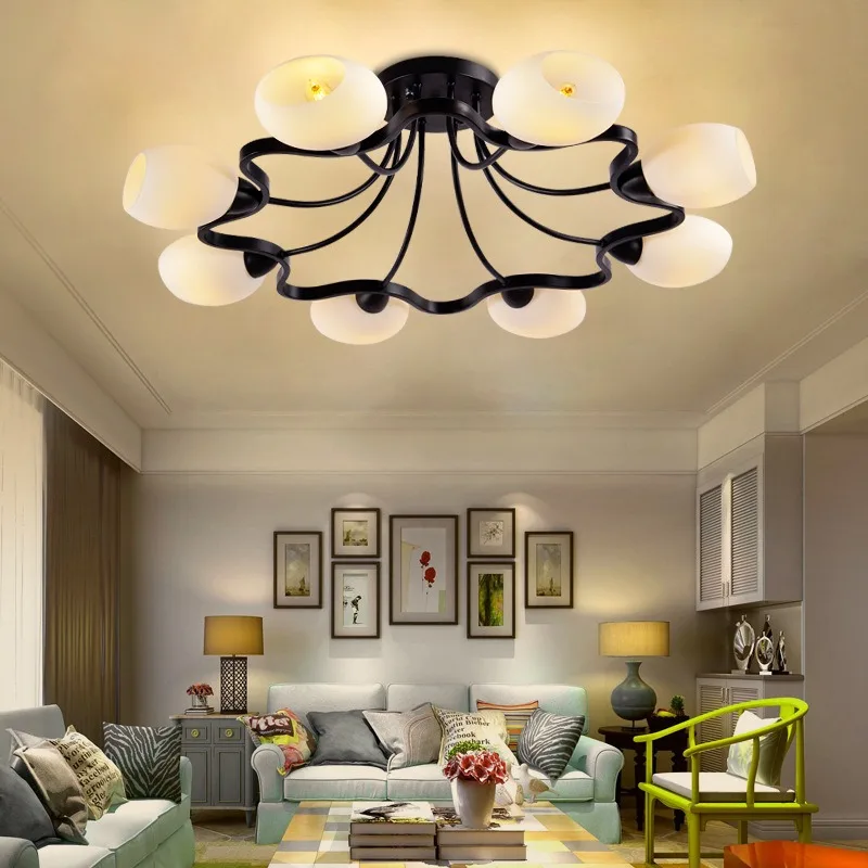 

American style bedroom ceiling light, modern minimalist living room light, room dining room study, household lighting fixtures