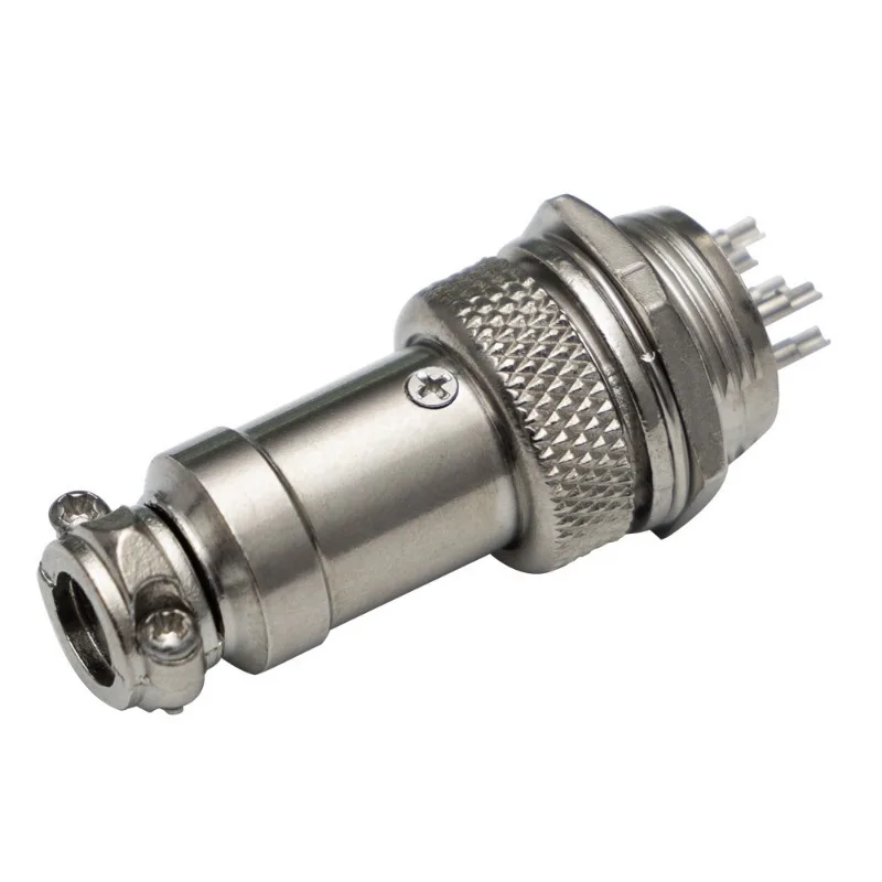 

50PCS GX16 2-10 core M16 male and female plug-in aviation head connector, solid copper needle rubber wood core aviation plug